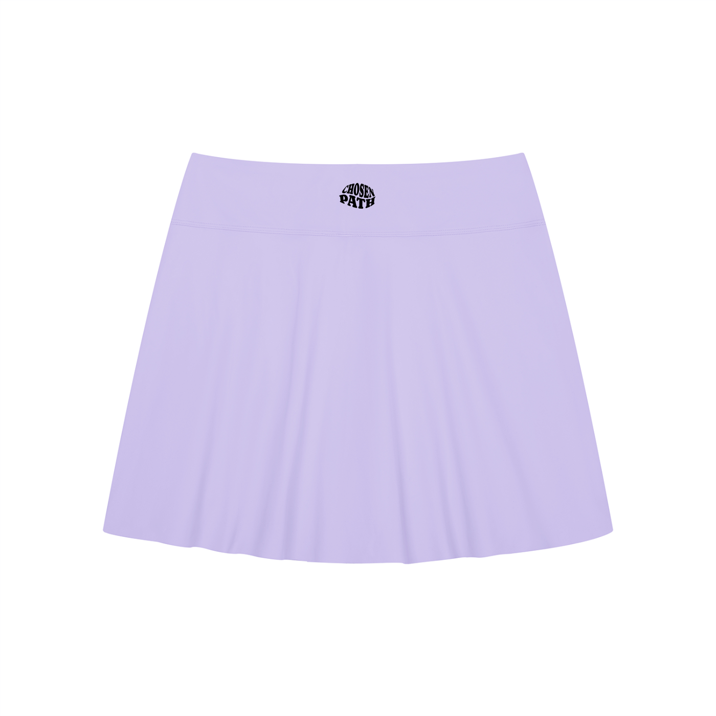 CHP Women's A-Line Contrast Panel Slit Skirt