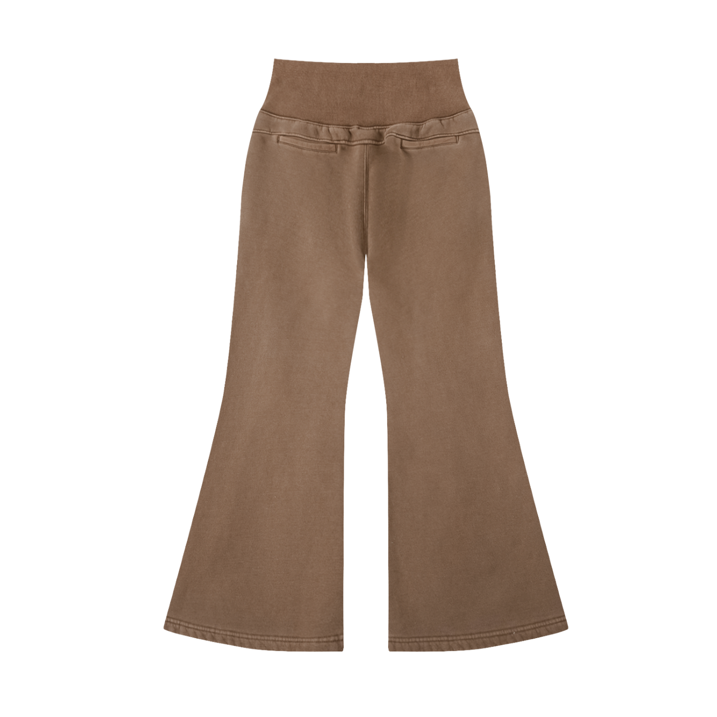 CHP-Vintage Washed Flared Fleece Pants