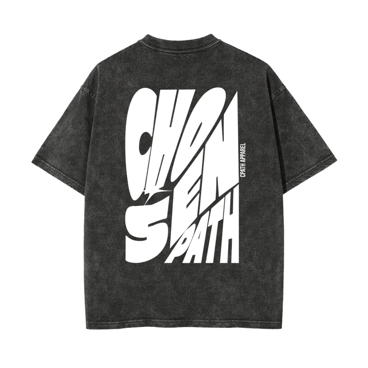 Unisex Heavyweight Washed T-shirt Printed in USA|250GSM Cotton DTG  Double-sided