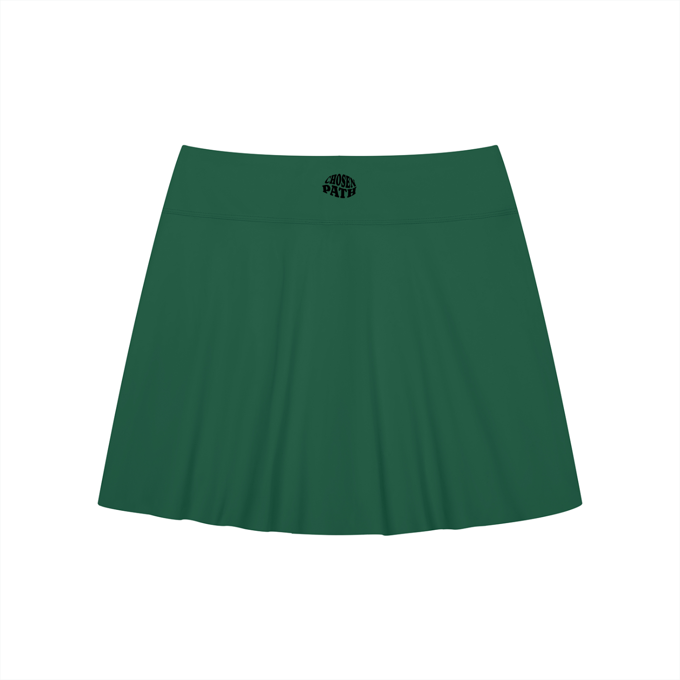 CHP Women's A-Line Contrast Panel Slit Skirt