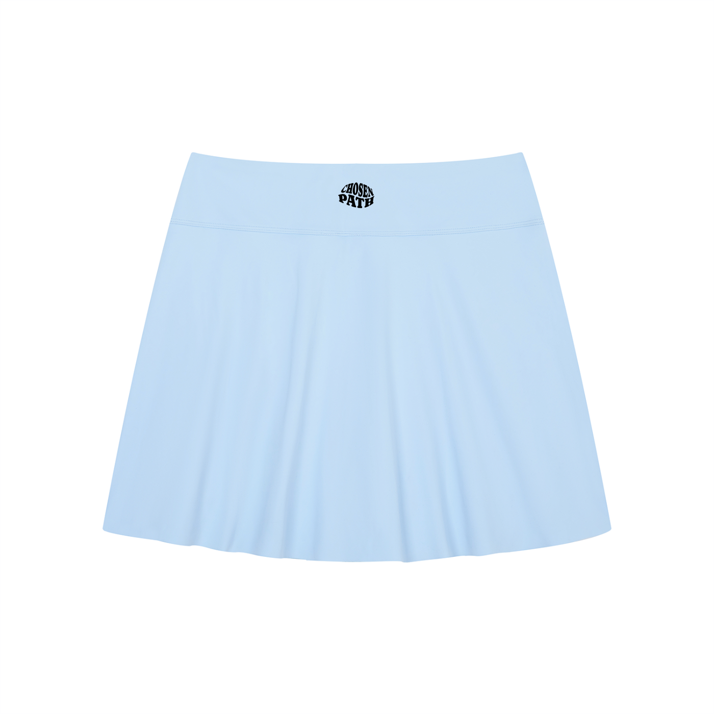 CHP Women's A-Line Contrast Panel Slit Skirt