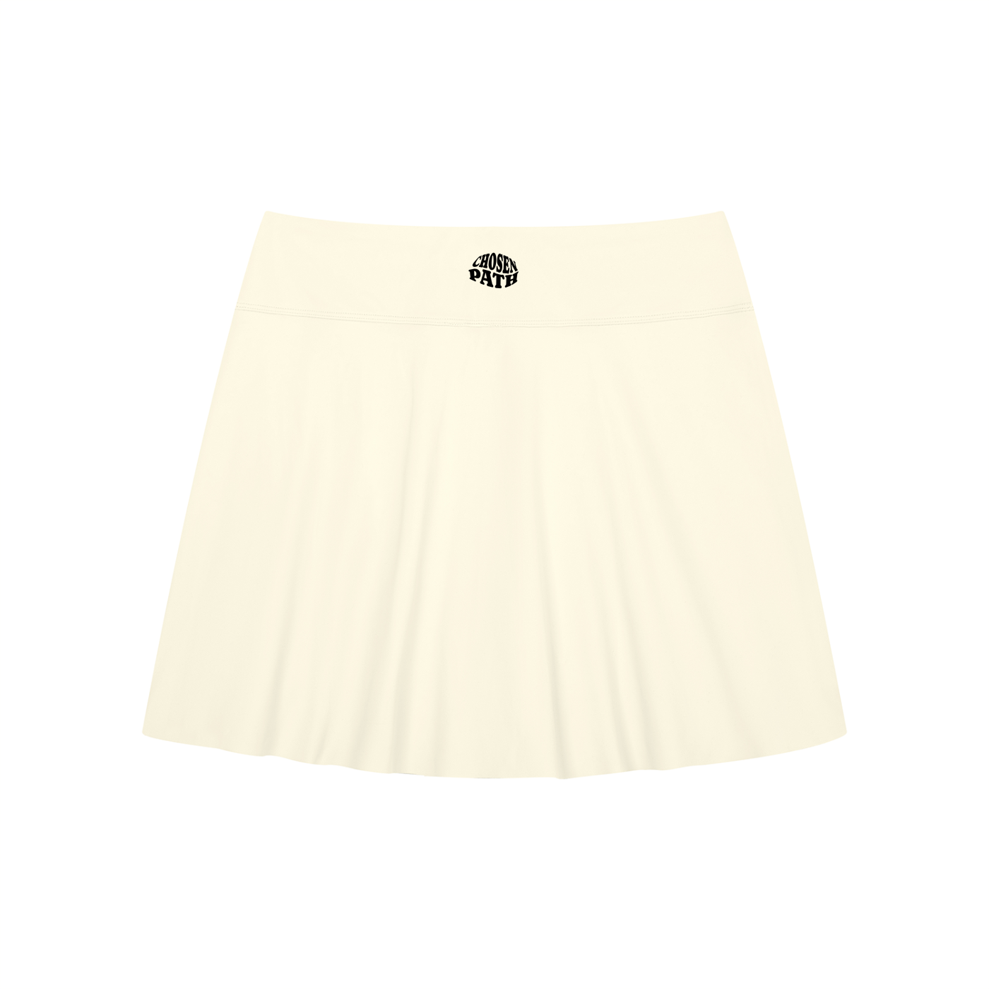 CHP Women's A-Line Contrast Panel Slit Skirt