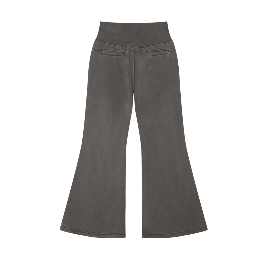 CHP-Vintage Washed Flared Fleece Pants