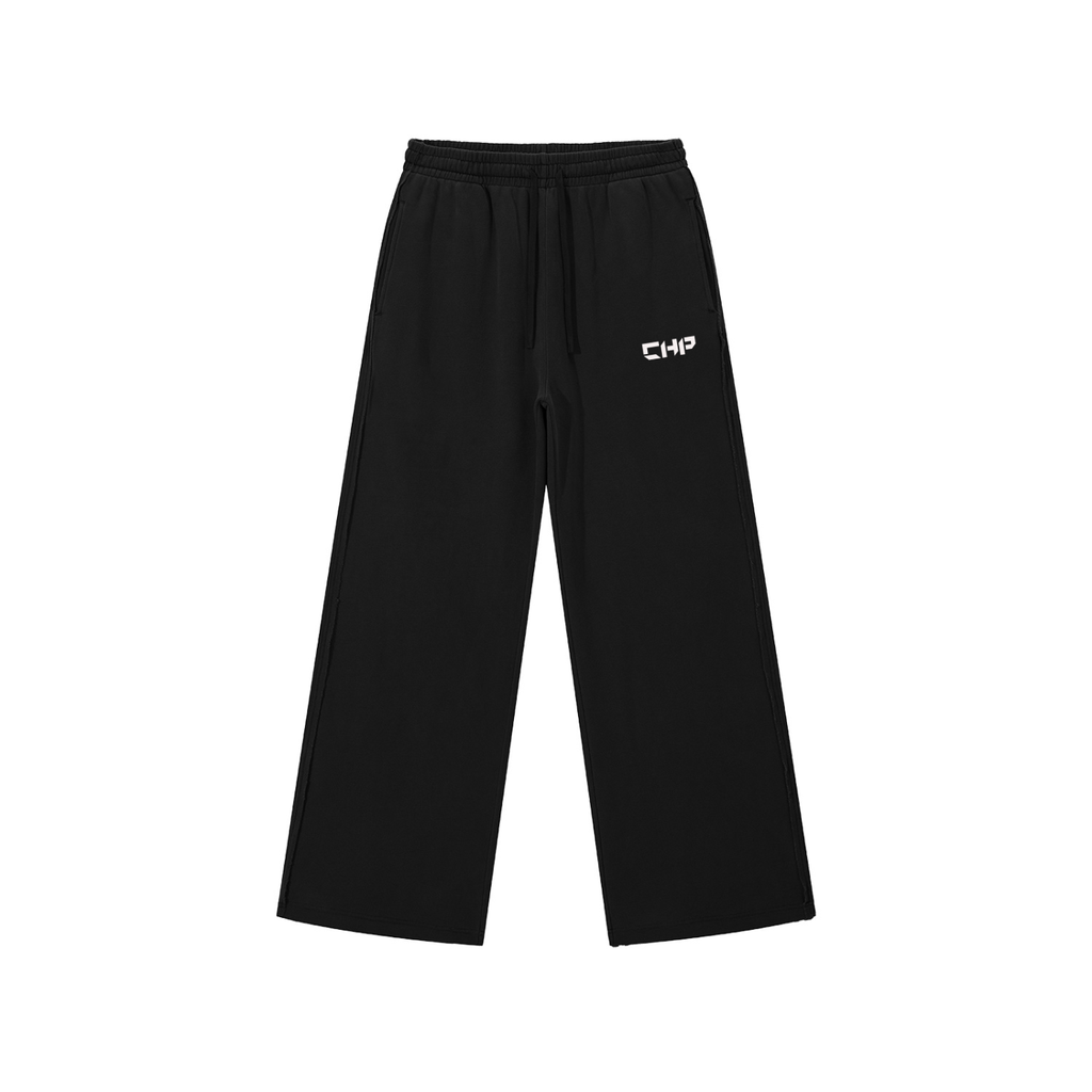 Snow Washed Raw Edge Sweatpants