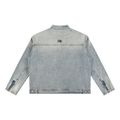 CHP-Vintage Wash Zip Denim Jacket