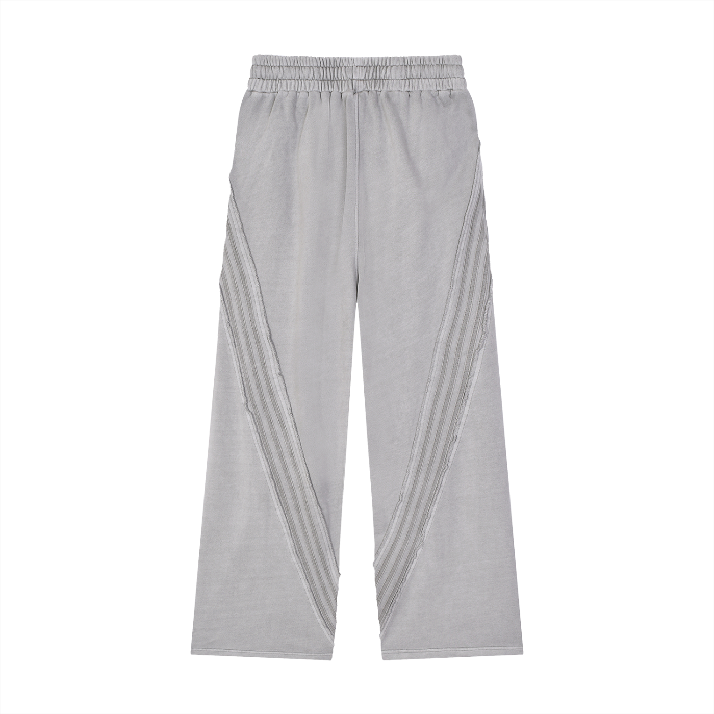 CHP- Snow Washed Tape Raw Edge Sweatpants