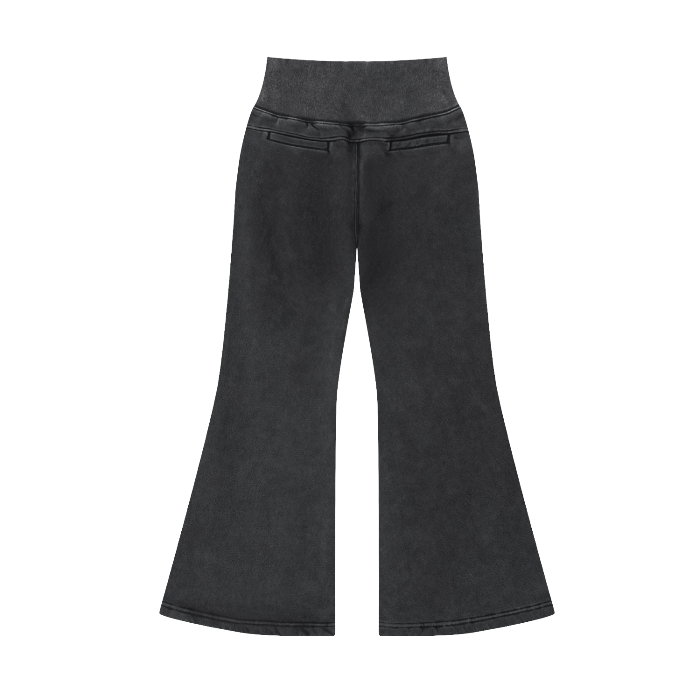CHP-Vintage Washed Flared Fleece Pants