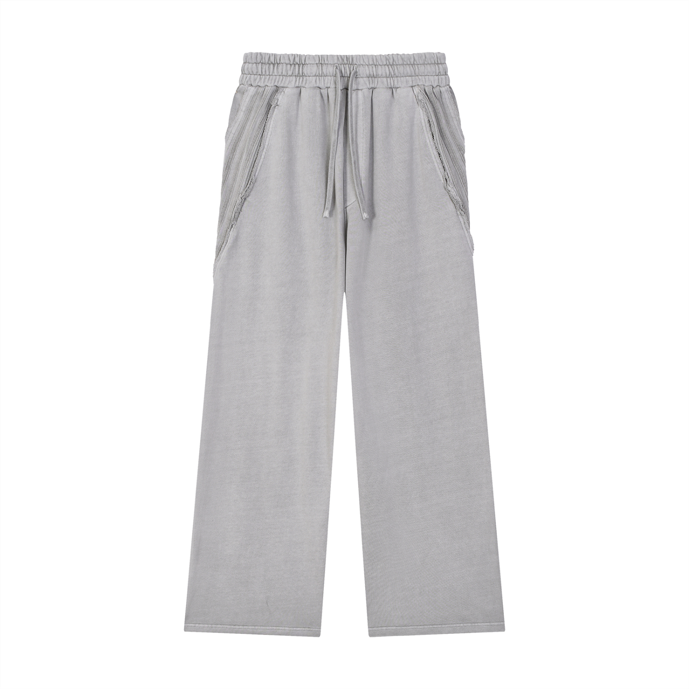 CHP- Snow Washed Tape Raw Edge Sweatpants