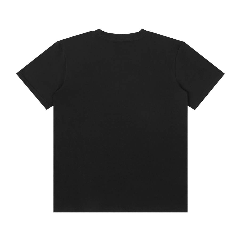 CHP-Plain Unisex Classic Crew Neck Cotton T-Shirt