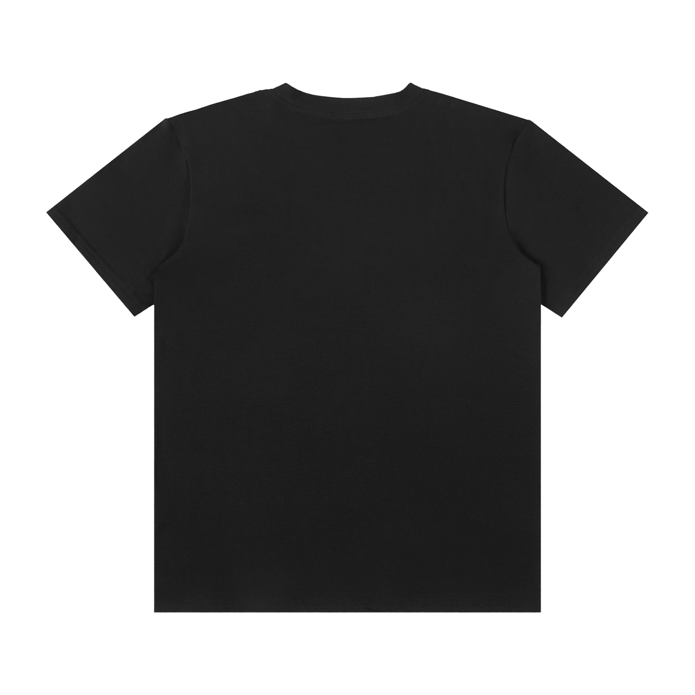 CHP-Plain Unisex Classic Crew Neck Cotton T-Shirt