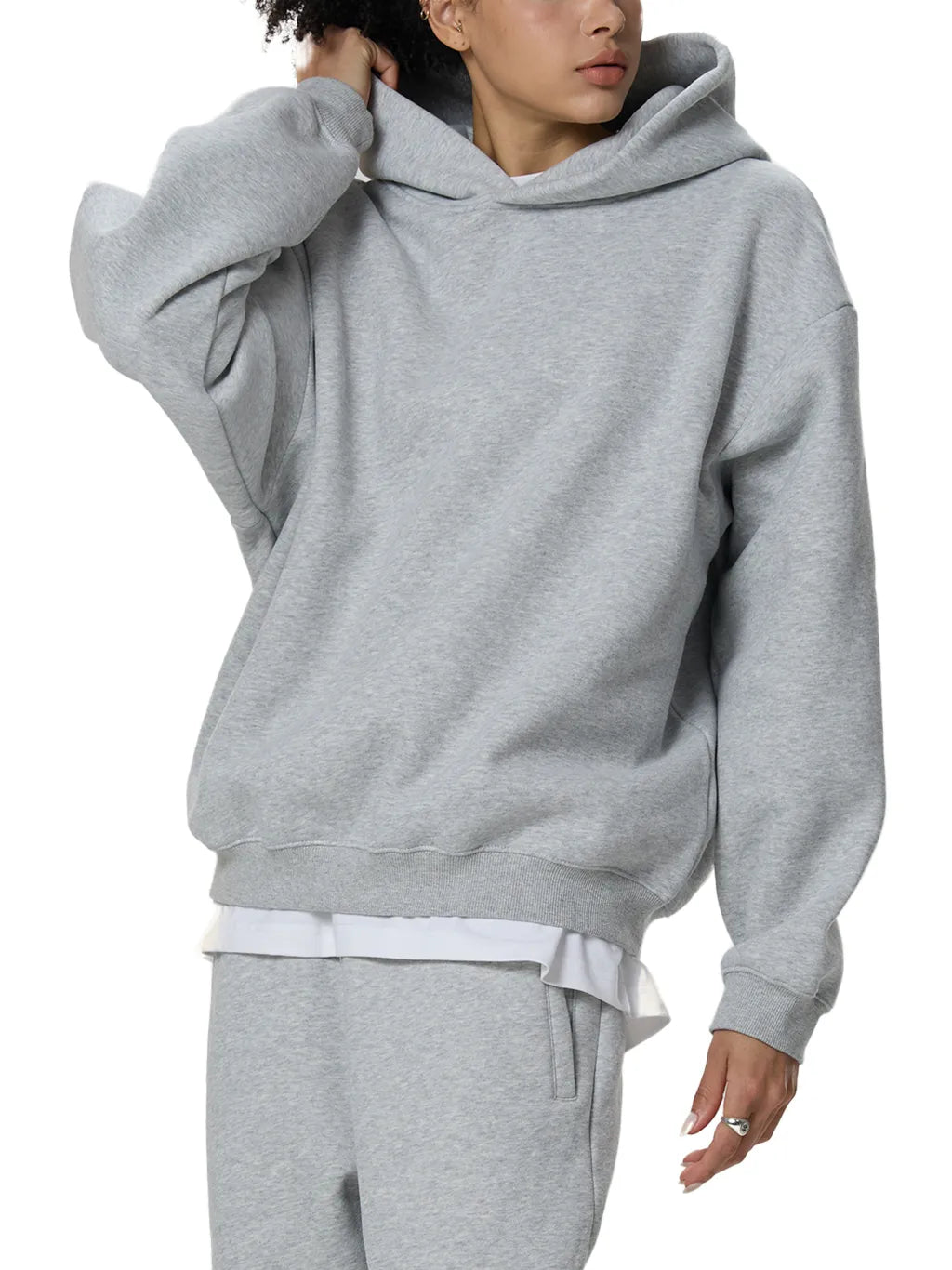 CHP- Fleeced Boxy Hoodie