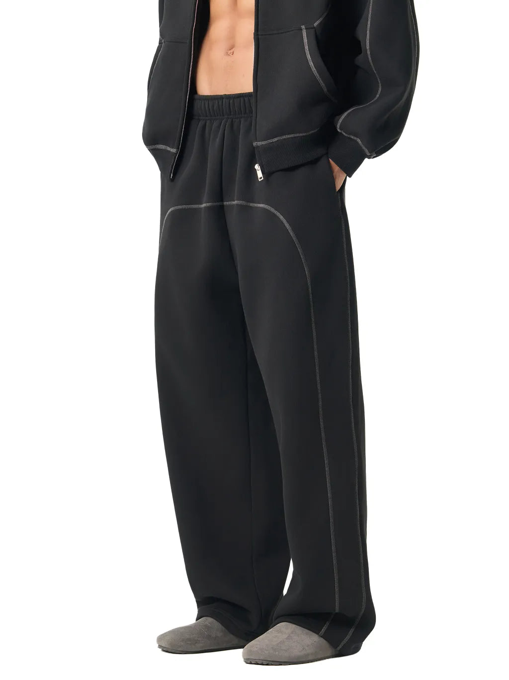 CHP - Contrast Stitched Sweatpants.